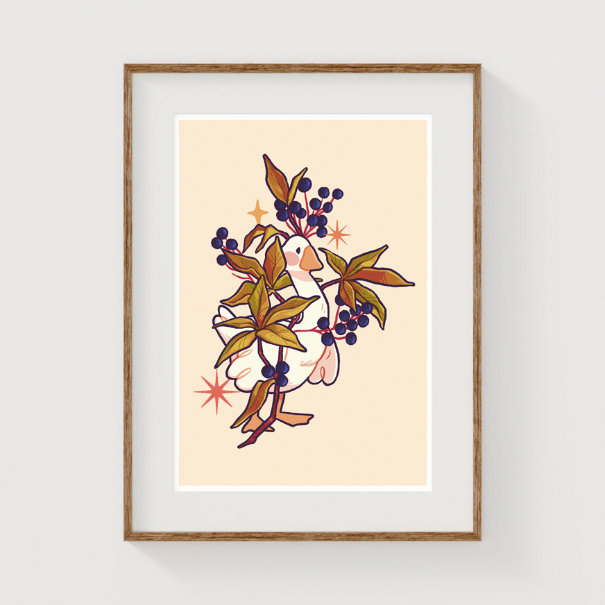 Autumn Goose | Print