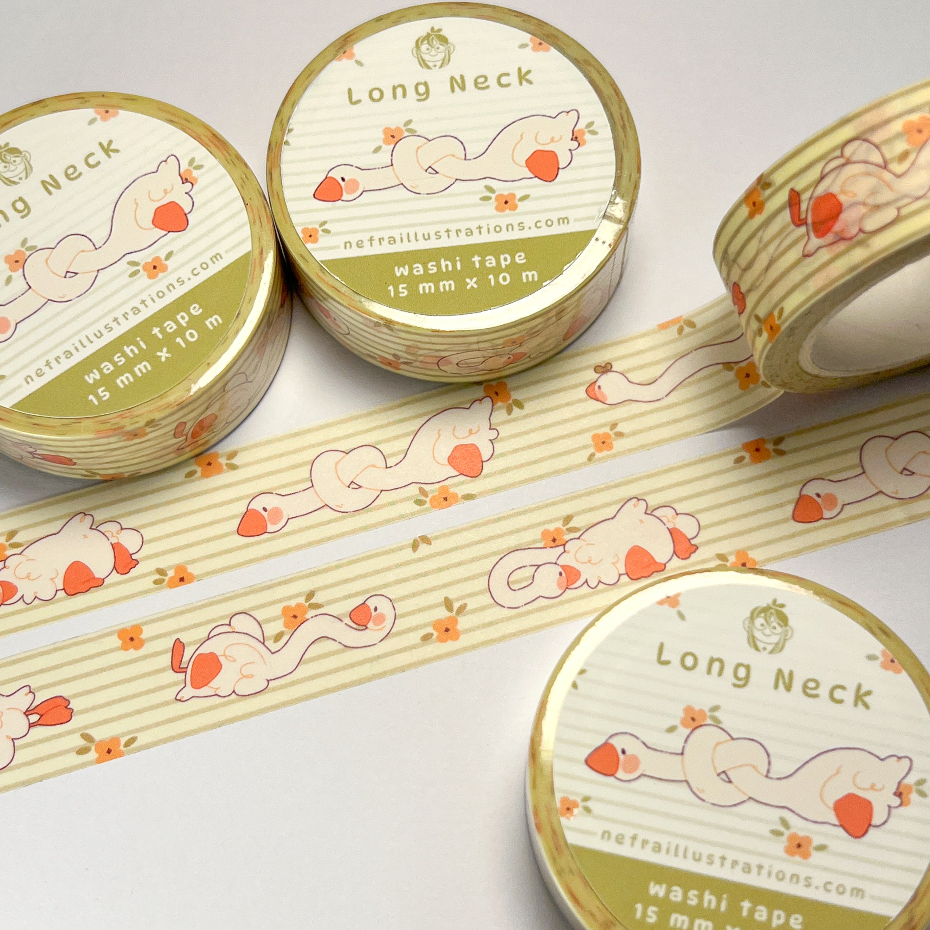Long Neck | Washi Tape