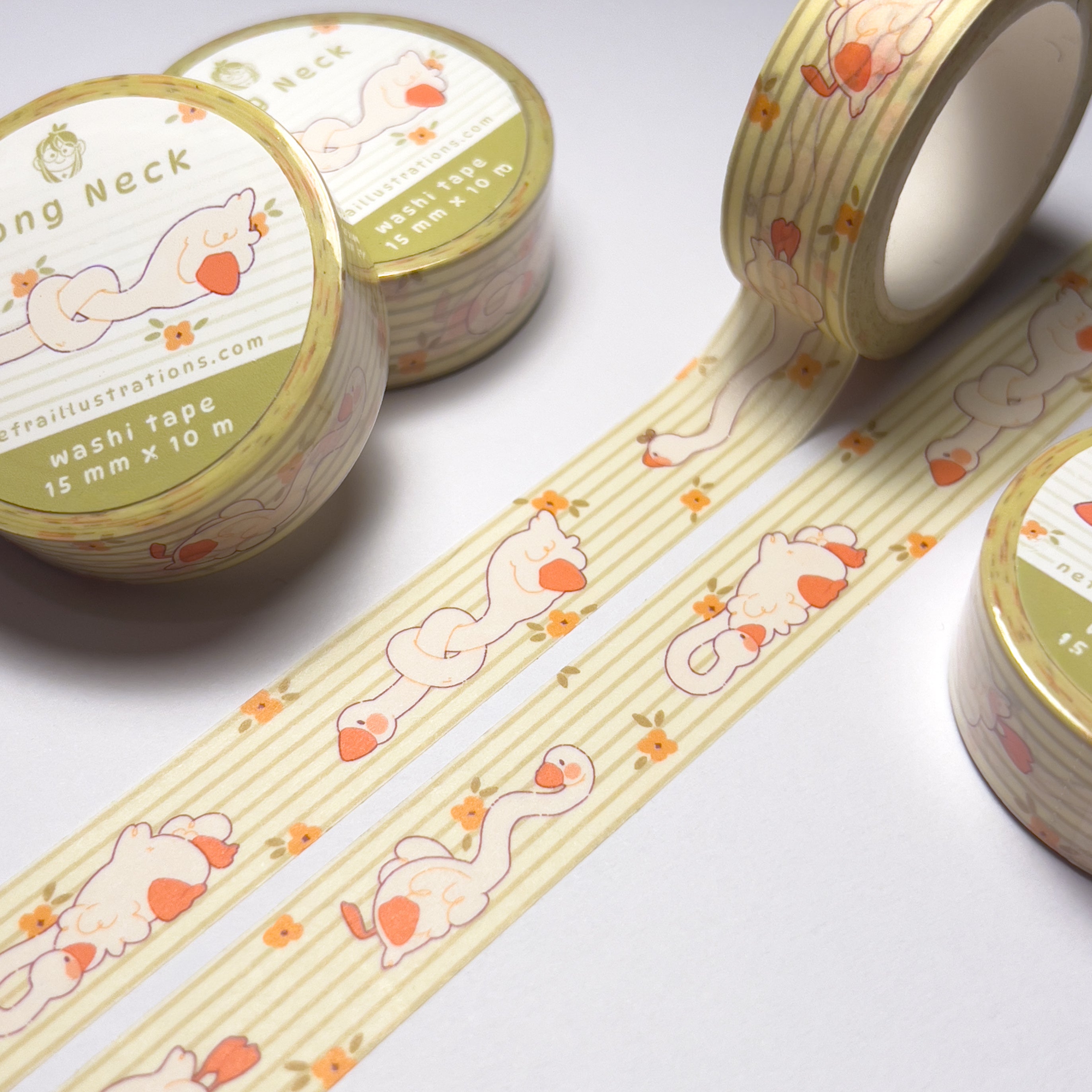 Long Neck | Washi Tape