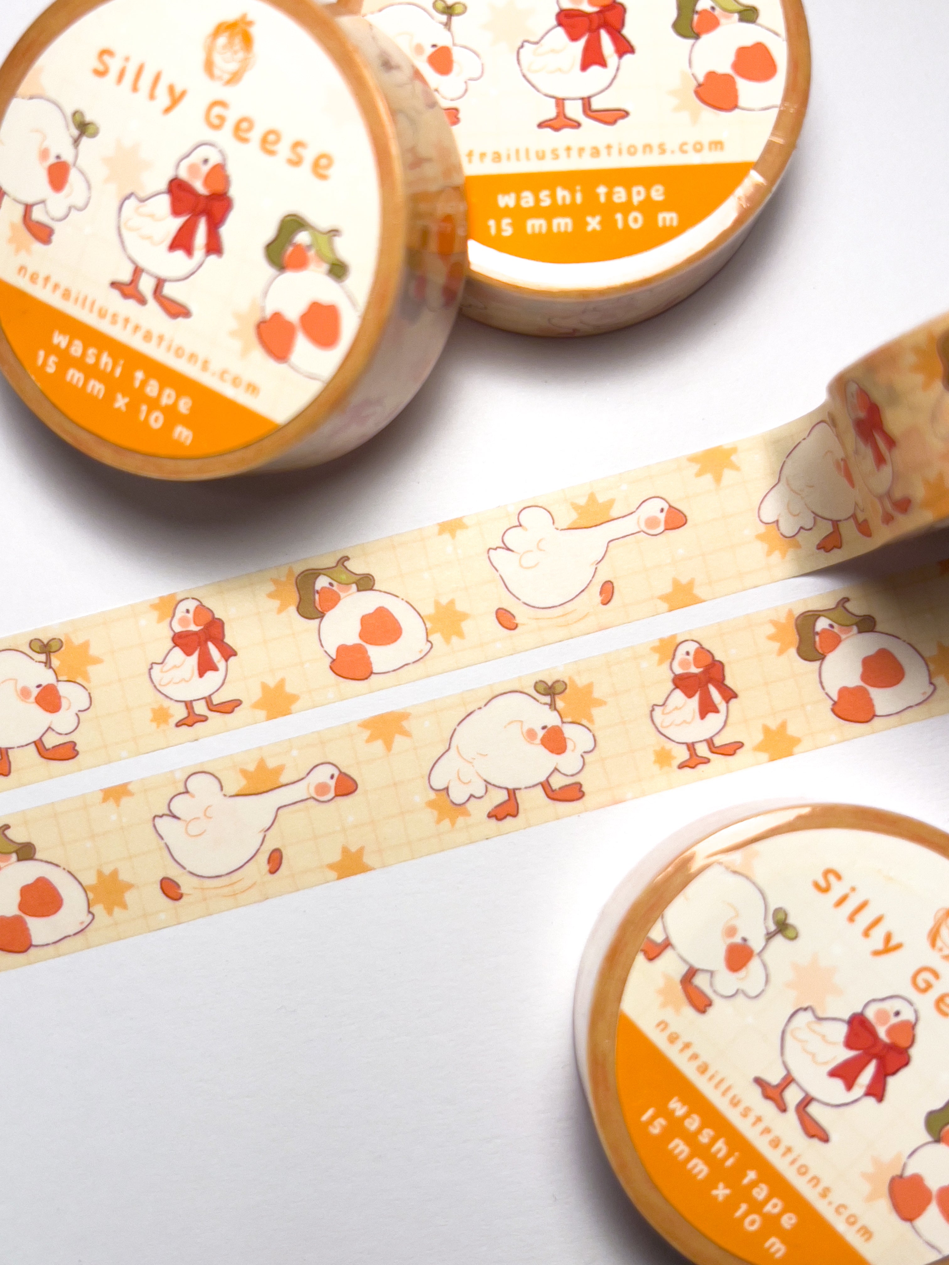 Silly Geese | Washi Tape