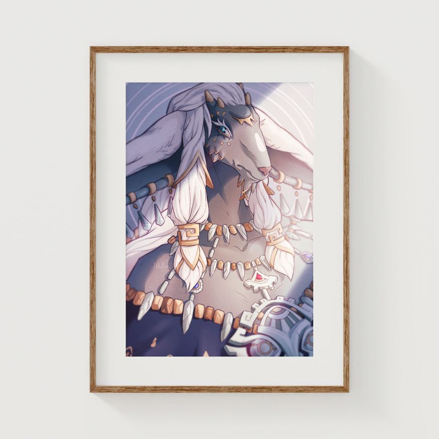 Rauru, Zelda TOTK | Print