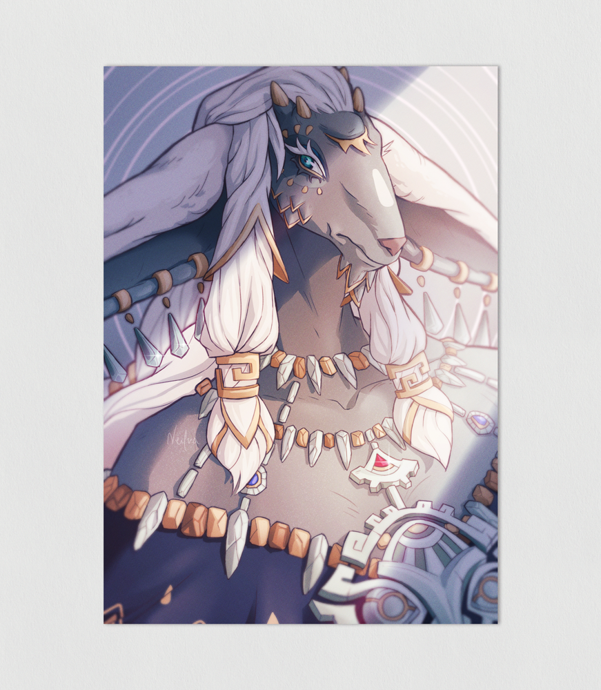 Rauru, Zelda TOTK | Print