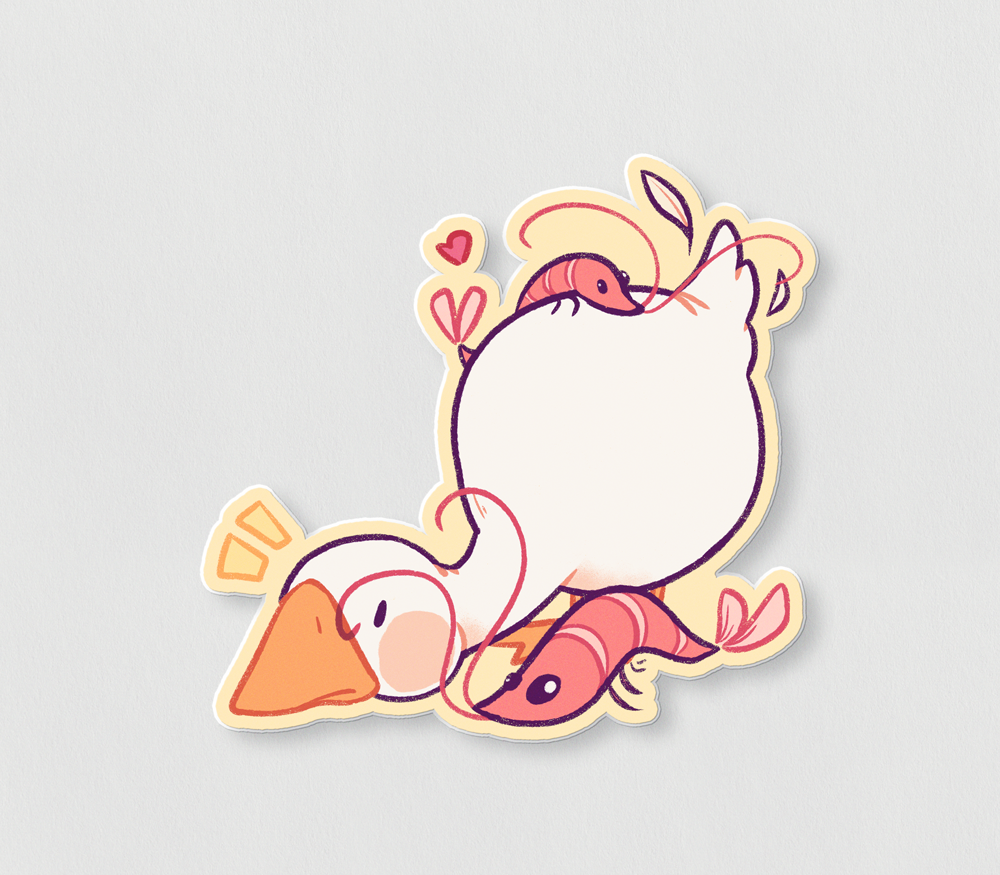 Shrimp | Sticker