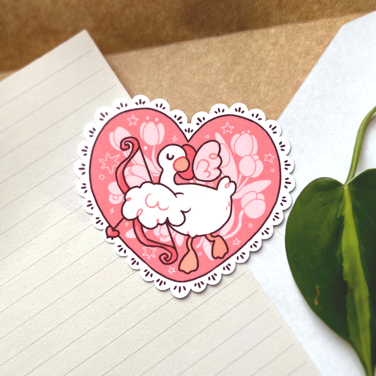 Cupid Goose | Sticker