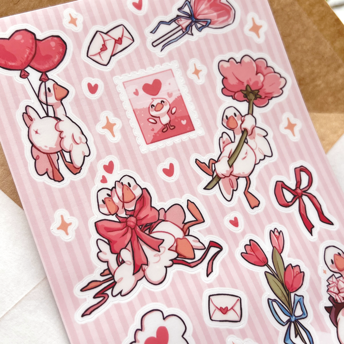 Valentine's Day Sticker Sheet | Stickers