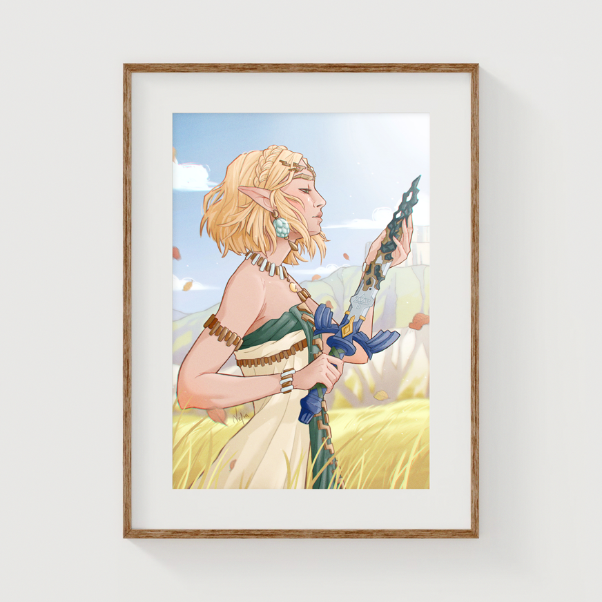 Princess Zelda, Zelda TOTK | Print