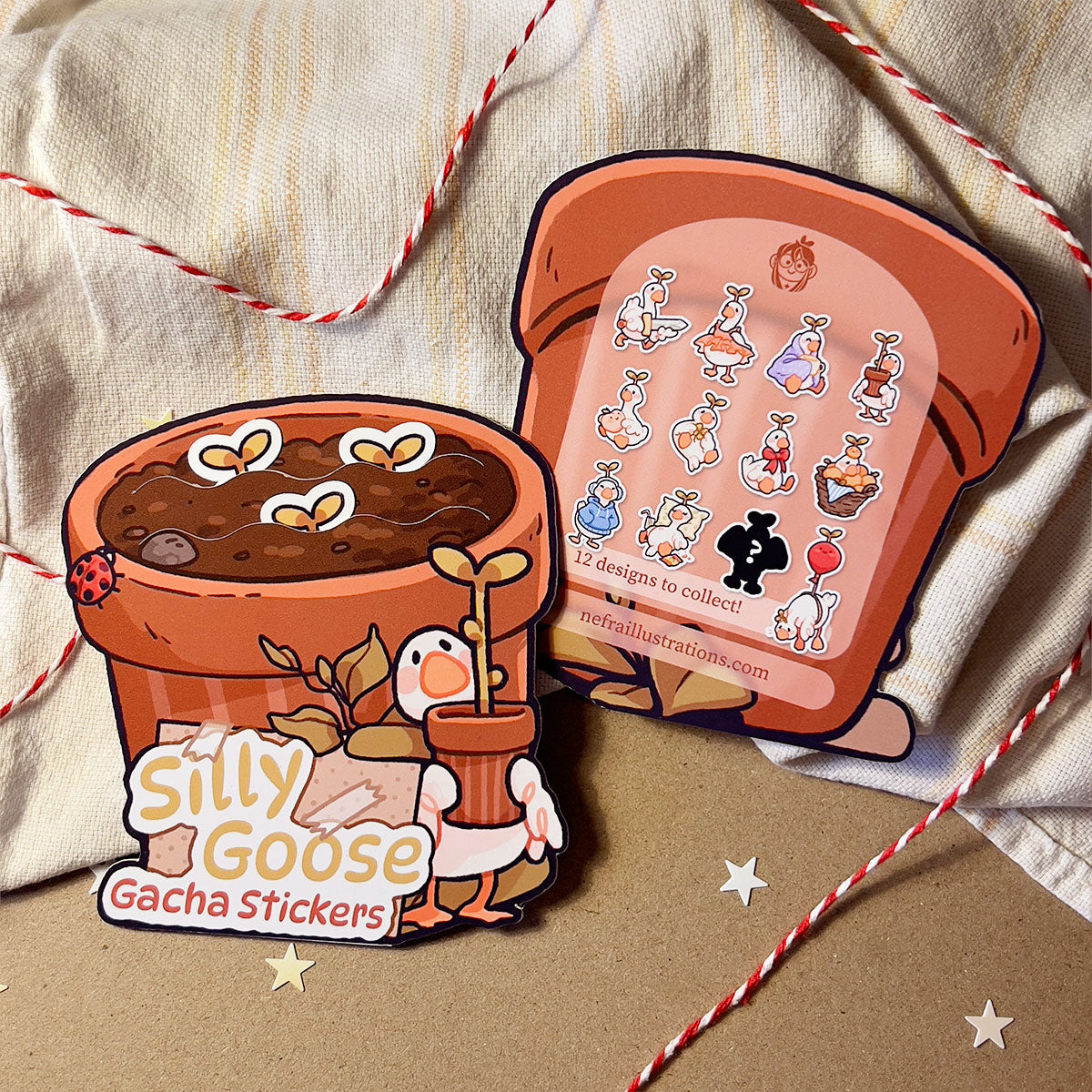 Silly Goose Gacha Stickers | Stickers