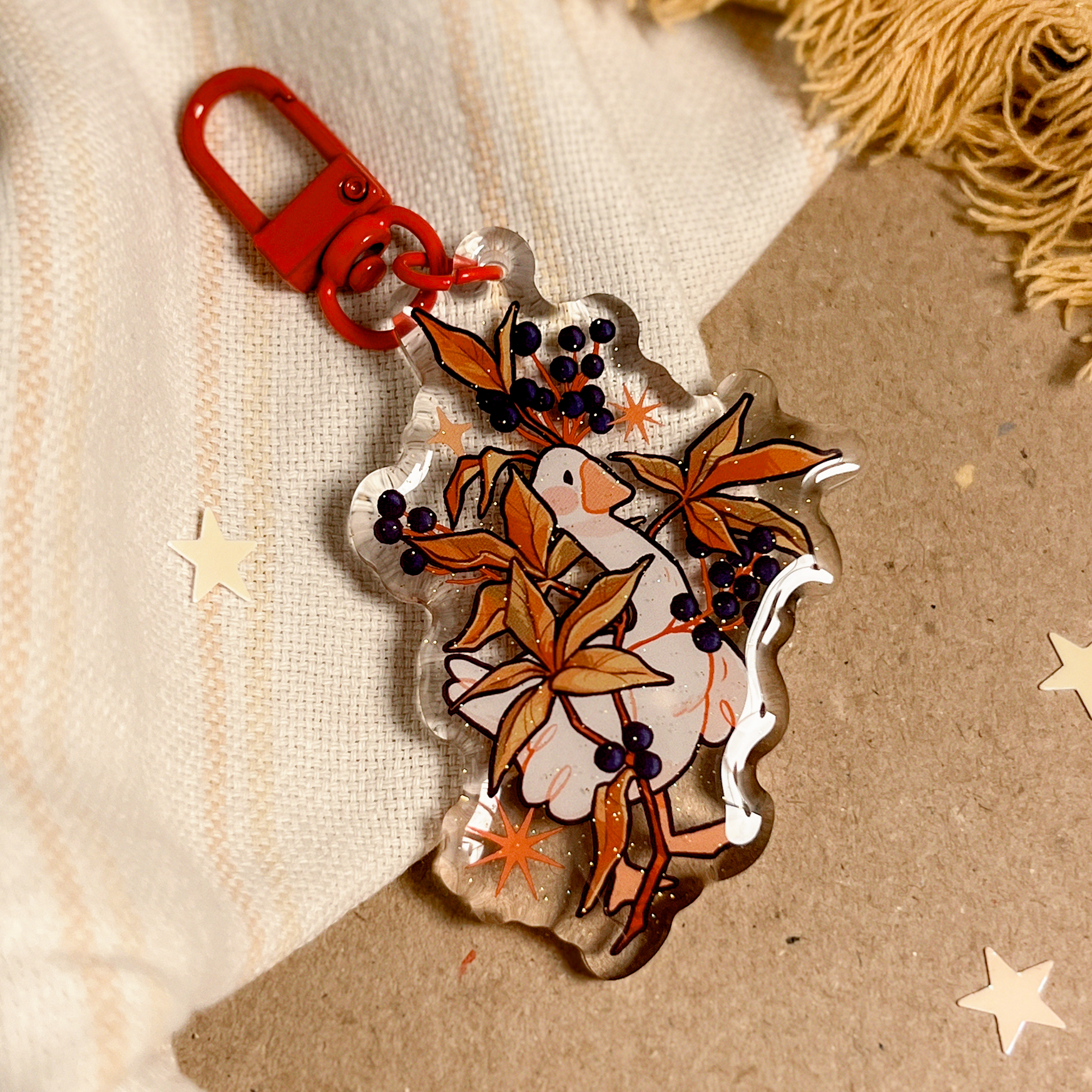 Autumn Goose | Keychain
