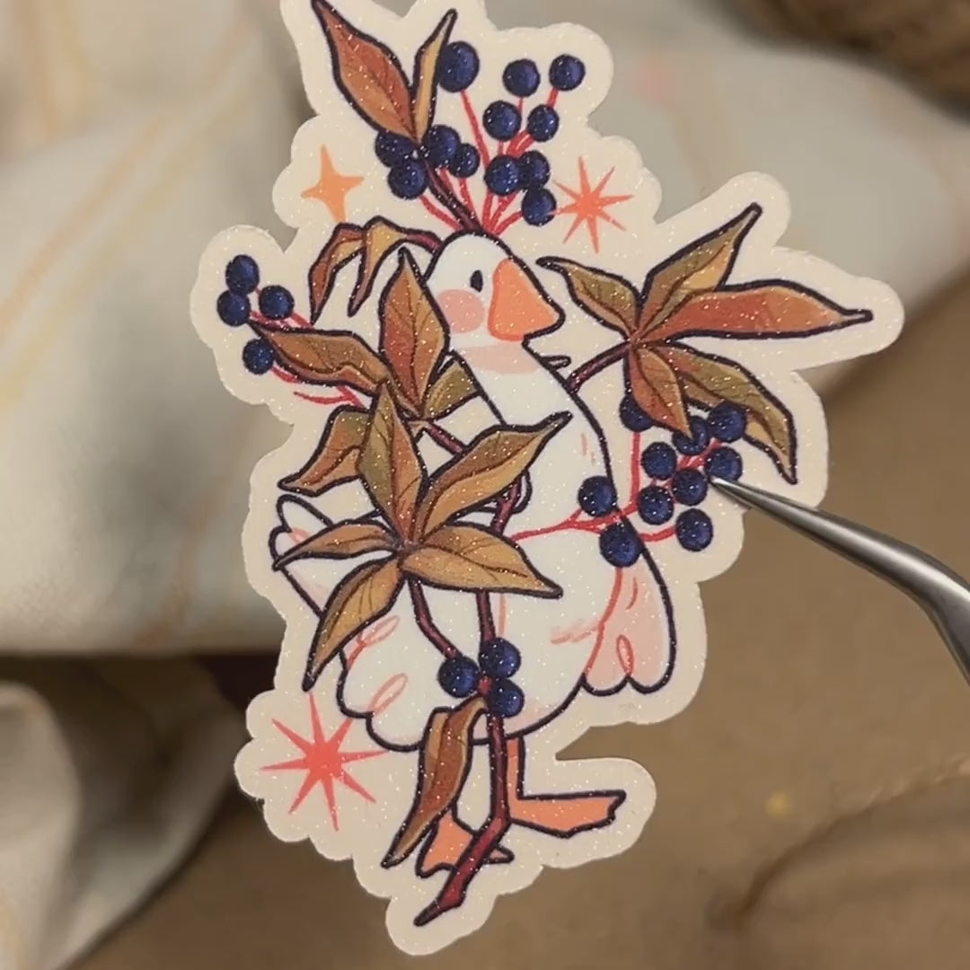 Autumn Goose | Sticker