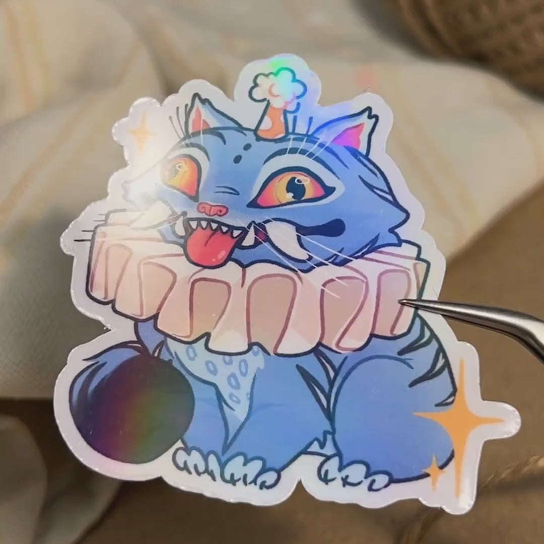 Derpy Tiger KPop DH | Sticker