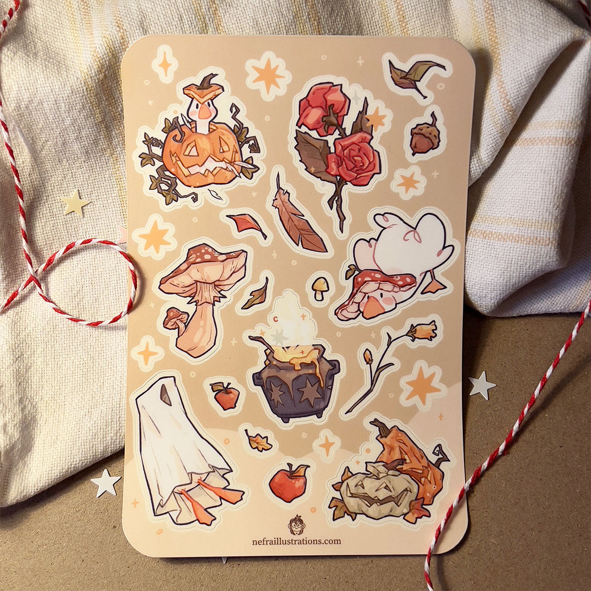 Autumn Sticker Sheet | Stickers