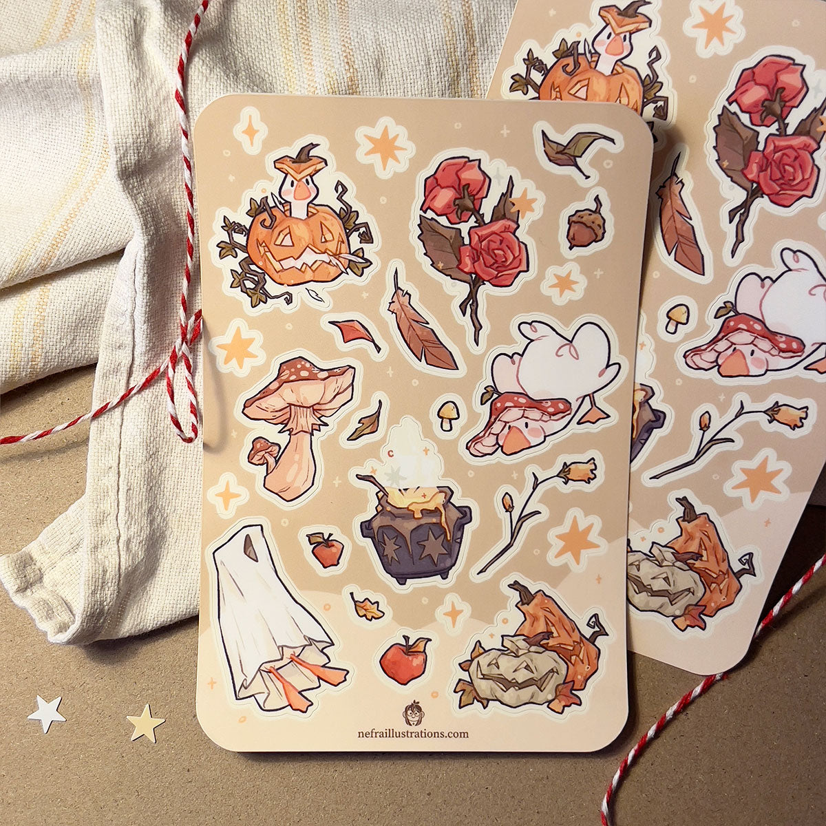 Autumn Sticker Sheet | Stickers