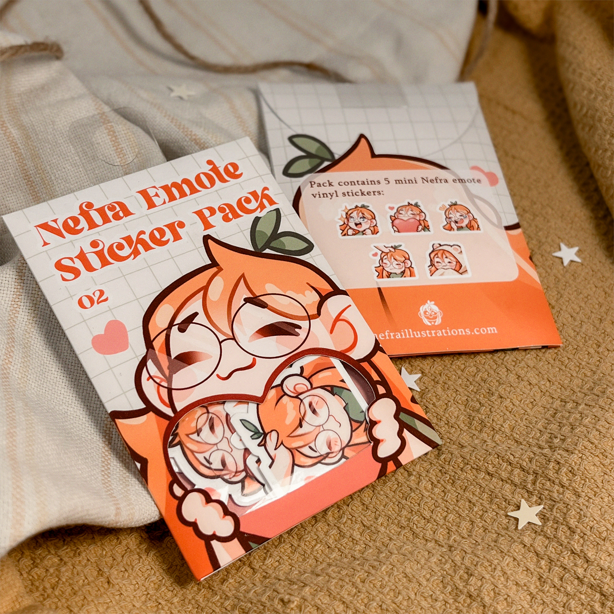 Nefra Emote Sticker Pack 02 | Stickers