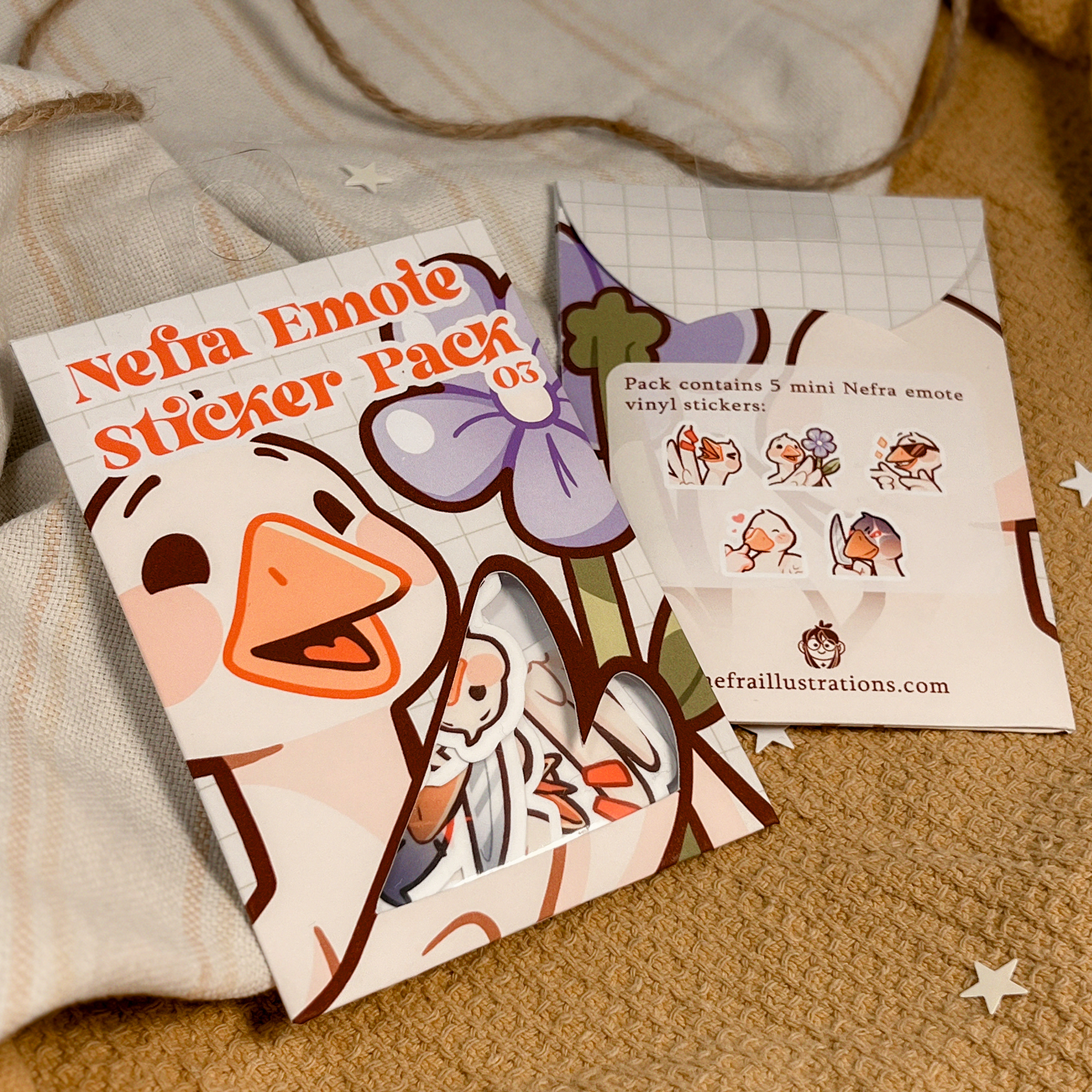 Nefra Emote Sticker Pack 03 | Stickers