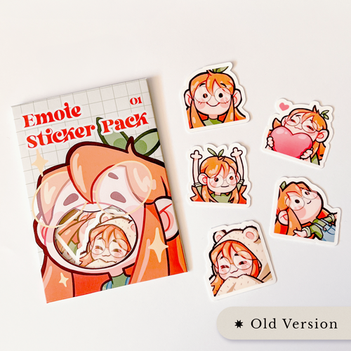 Nefra Emote Sticker Pack 01 | Stickers