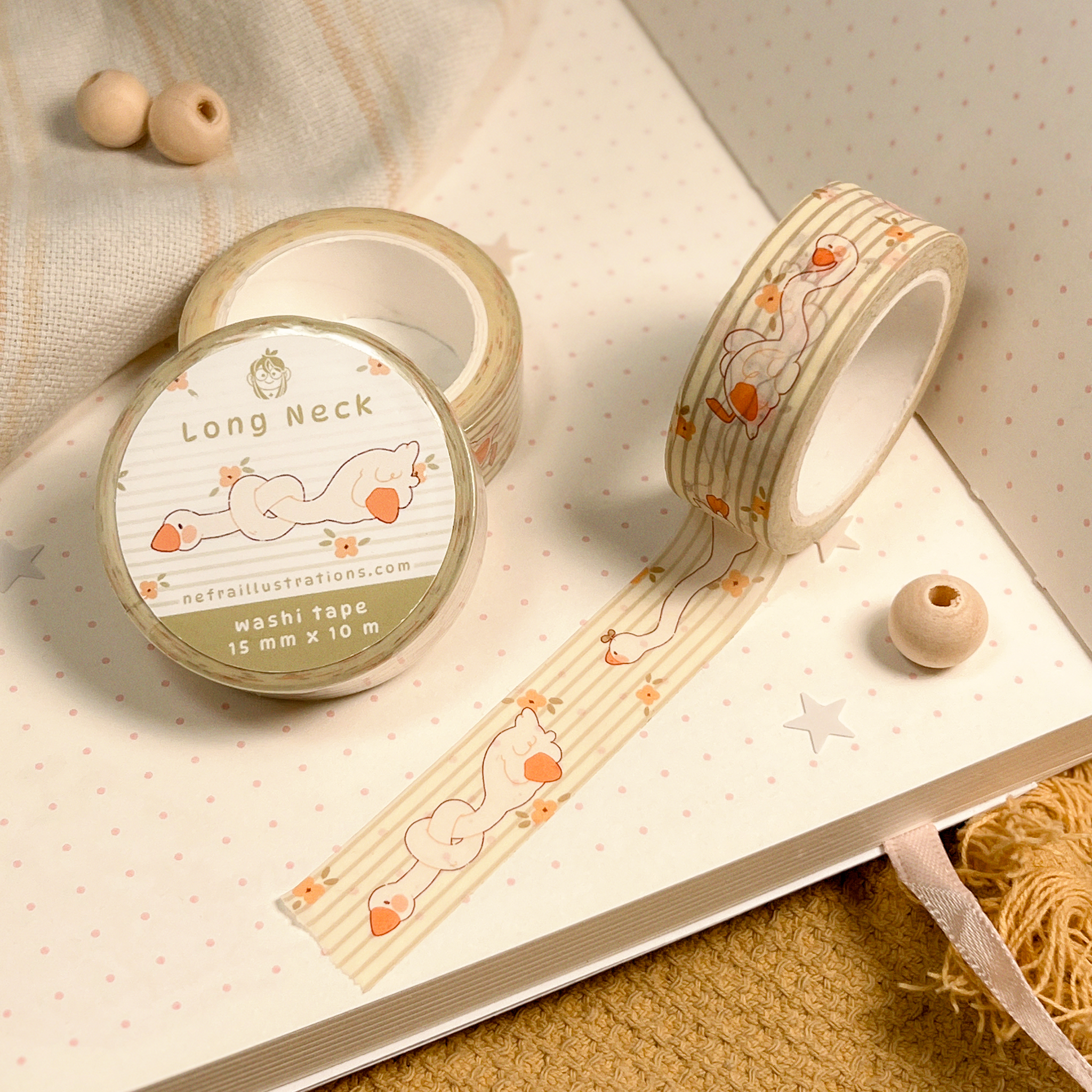 Long Neck | Washi Tape