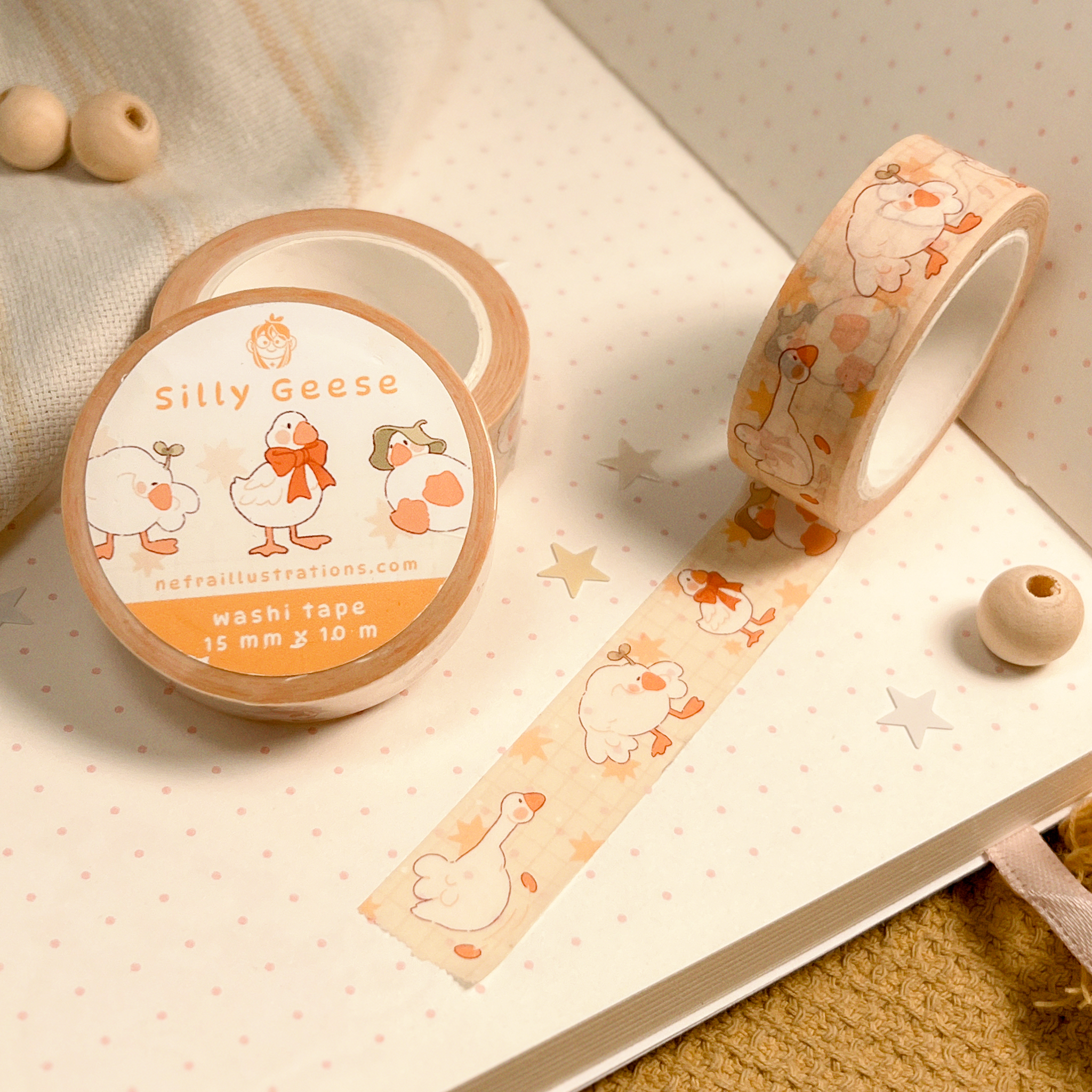 Silly Geese | Washi Tape